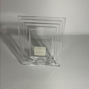New Marquis Waterford Lead Crystal Photo Frame 2 3/8 x 3 1/4 Number 104849M